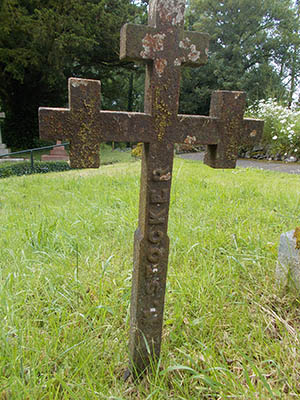 Mary Stocker's cross