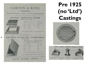 Pre 1925 (no ‘Ltd’) Castings