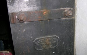 Radiator at St Anthony's, stamped Garton & King