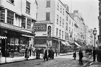 1860/70 view of corner of High St and North St looking east