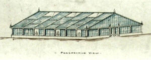 Perspective view of Greenhouse