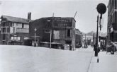 View down Commercial Road