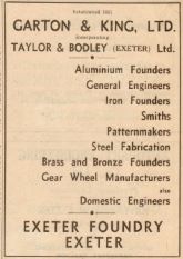 E & E Advert, July 1956