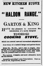 Advert, Unknown Newspaper, 13th May 1892