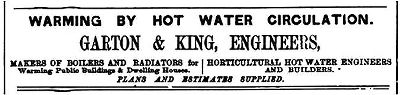 Advert, Express & Echo, 24th November 1894