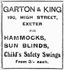 Advert, November 1902