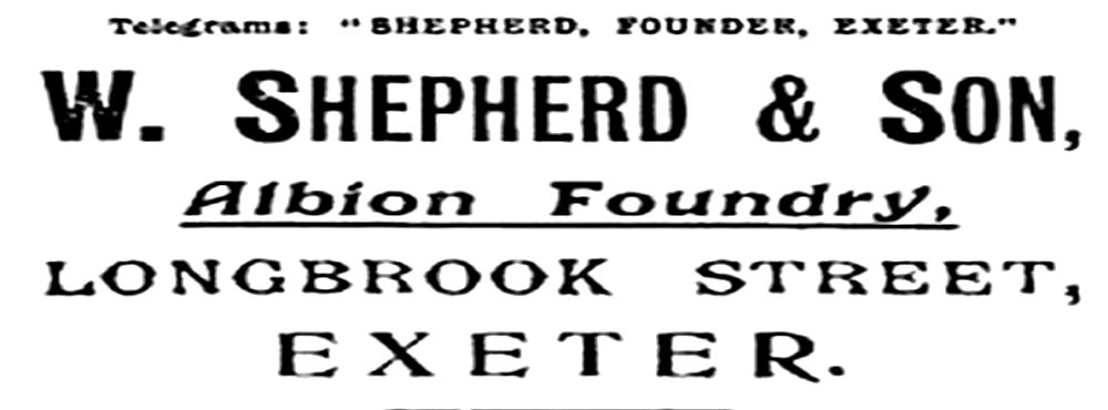 Advert: W. Shepherd & Son