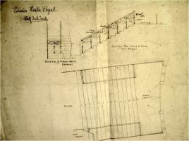 Drawing of Theatre Royal Handrails