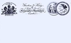 Early Garton & King (late Garton & Jarvis) letterhead from c.1860