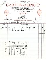 1935 invoice
