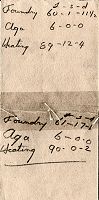 Notes on Back of envelope dated 16th Sept 1939
