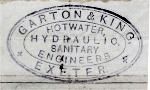 Garton & King hotwater,  hydraulic sanitary engineers