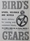Advert for Bird's of Bristol