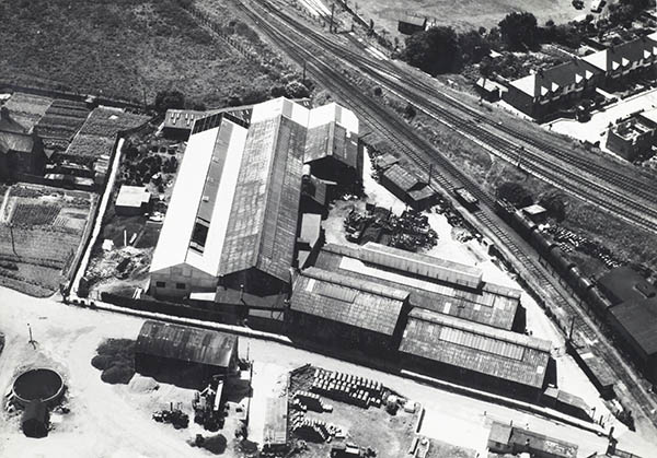 1947 Aerial View - East
