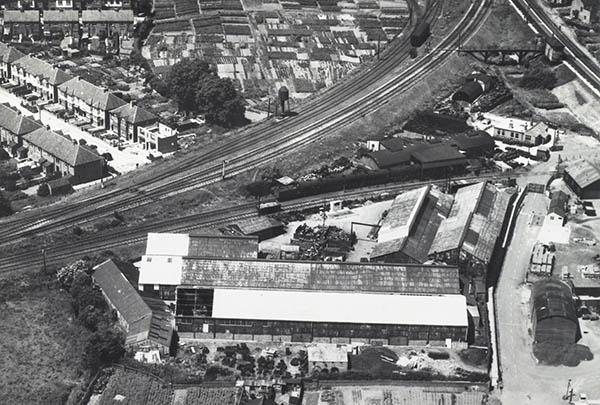 1947 Aerial View - South