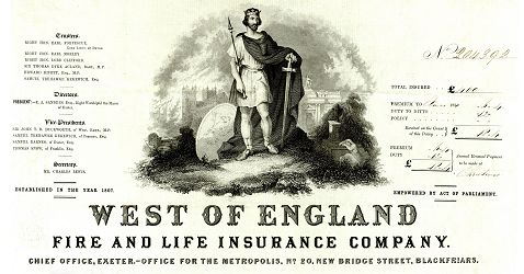 1851 West of England Policy heading
