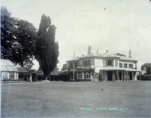 Postcard view of The Knowle
