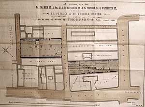 Plan of the foundry and shop - 1888