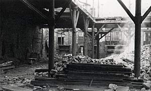 Demolition of the foundry